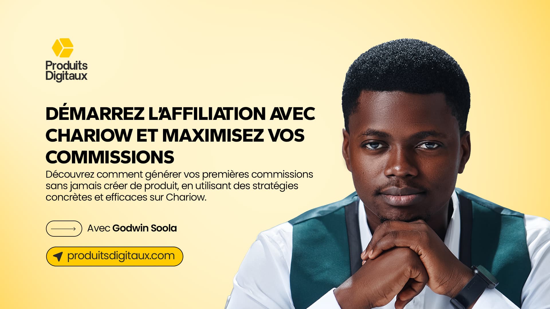 Démarrez l’affiliation avec Chariow